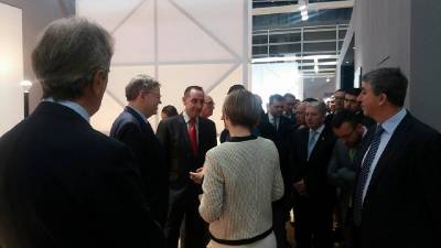 L'Ajuntament de Vilafamés dóna suport a la indústria local a Cevisama