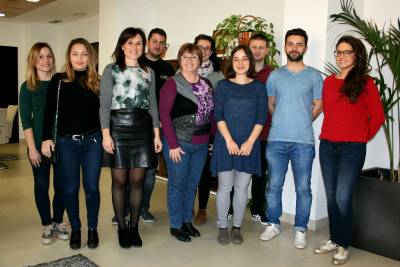 Vuit nou estudiants es beneficien del programa Bec-Almassora Futur per a realitzar pràctiques en l'Ajuntament