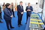 El president de la Generalitat Valenciana visita Les Coves de Vinromà i l'empresa LM Wind Power del municipi