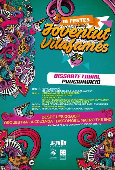 Vilafamés celebrarà les festes de la joventut l'1 d'abril