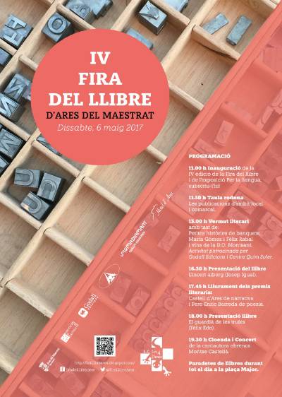 Ares del Maestrat celebrarà el 6 de maig la fira del llibre