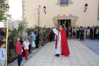Bendición y Procesión de Ramos en la renovadas calles y plazas de Alcora