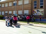 El taller de empleo de la Mancomunidad Espadán Mijares participa en las actividades de Pascua del colegio de Ribesalbes