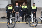 La Policía Local de la Vall d'Uixó patrulla por primera vez con bicicletas eléctricas 