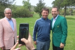 Sergio García luce la chaqueta verde del Master de Augusta en Borriol