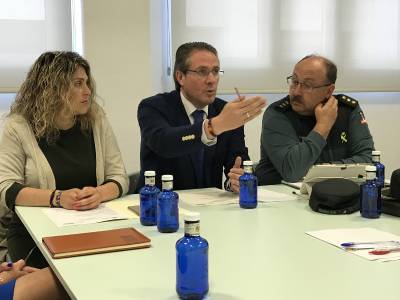 El subdelegado del Gobierno de Castellón destaca el aumento de la eficacia de la Guardia Civil de los puestos de Atzeneta, Vilafamés y l’Alcora con un aumento de la cifra de detenidos del 114%