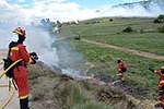 La UME realitza un simulacre d?incendis a Morella amb més de 500 efectius