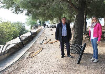 Vall d'Alba mejora el entorno de la ermita de Sant Cristòfol