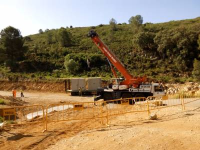 Vall d’Alba ejecuta la reparación de dos accesos viarios en dos barrancos de Vall d’Alba por 71.700 euros con las ayudas recibidas por los daños de las lluvias torrenciales del año 2015