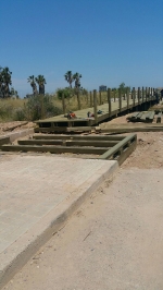 Costas coloca dos pasarelas para unir las playas Biniesma y L'Estanyol