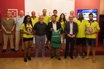 Moliner garantiza al Playas de Castellón la colaboración de la Diputación si le conceden la organización de la Copa de Europa