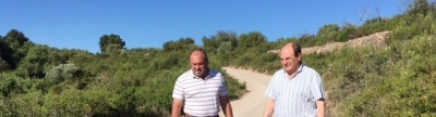 Les Useres invierte 40.000 euros para la pavimentación de caminos rurales con el apoyo de la Diputación
