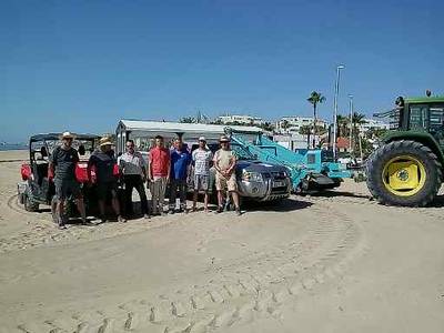 Obres i Serveis habilita cinc operaris i tres vehicles per a la neteja de les platges de Benicarló