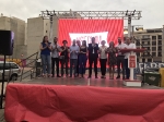 Ximo Puig respalda la gestión de Tania Baños al frente de la alcaldía de La Vall y destaca el cambio 'de corrupción por dignidad'