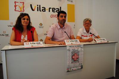 Cruz Roja recauda fondos para sus programas de atención a los desfavorecidos en Vila-real con la I Marcha Solidaria