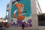 El V Concurs-exhibició de grafits Esprai torna amb una mostra al mur del Pintor Gimeno Baró aquest cap de setmana