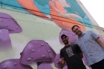 El V Concurs-exhibició de grafits Esprai torna amb una mostra al mur del Pintor Gimeno Baró aquest cap de setmana