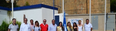 Oropesa del Mar iza las banderas de calidad en las playas y la bandera azul del puerto deportivo