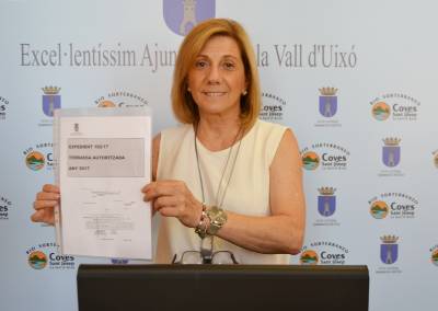 El Ayuntamiento de la Vall d'Uixó expedirá un distintivo a las terrazas autorizadas