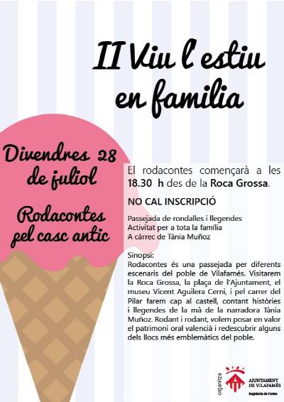 Un 'rodacontes' fusiona màgia, llegendes i història a Vilafamés