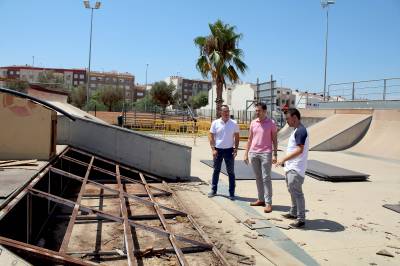 L'Ajuntament d'Onda amplia i millora la pista del Skate Park
