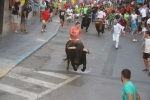 Encierro rápido y sin incidentes en Les Penyes en Festes