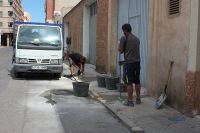 Almassora suma otros 10.000 euros a la conservación de aceras