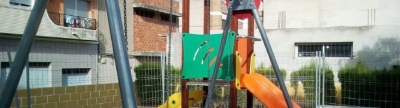 Remodelen la zona infantil del parc San Marcos