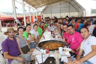 Cerca de 2000 personas en el Concurso de Paellas de las Fiestas del Cristo de Alcora