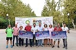 Marató BP Castelló lliura els xecs solidaris a les ONG?s participants en l'última edició