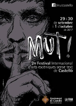 Castelló acull el festival d'arts escèniques sense text, MUT!, del 29 de setembre a l'1 d'octubre