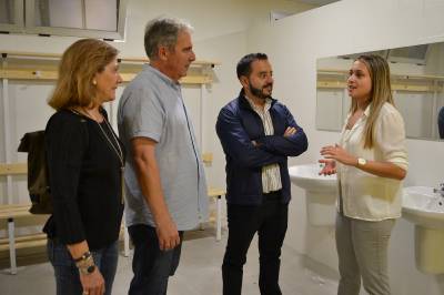 El Ayuntamiento de la Vall d'Uixó inaugura la remodelación de los Campos de Fútbol de La Moleta