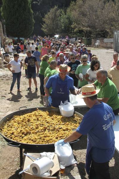 Éxito de participación en las fiestas de Sant Miquel de Veremes