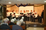 Los grupos de la Asociación Conde de Aranda cantan en el Hogar de Ancianos de Alcora