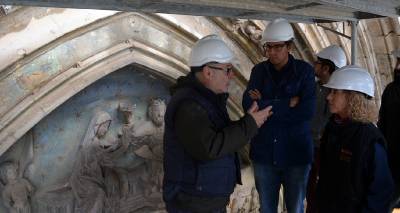 La restauració de la Porta dels Apòstols de l’Arxiprestal de Morella és un referent a Espanya