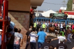 El ex alcalde de Geldo, herido en el encierro de toros cerriles de Les Alqueries