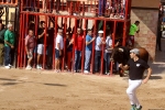 El ex alcalde de Geldo, herido en el encierro de toros cerriles de Les Alqueries