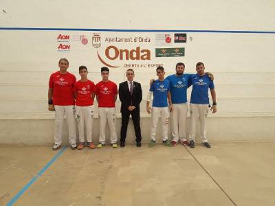 Molt nivell en la partida de pilota professional