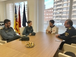 Galí recibe a la primera comandante de puesto de la Guardia Civil en Almassora 