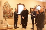 Visita del cardenal Amigo a la Casa-Museu de Llorens Poy