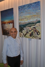 Raúl Segura presenta su obra en el Hotel del Golf Playa
