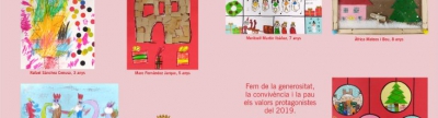 Felicitació que remet l'alcaldessa d'Almenara