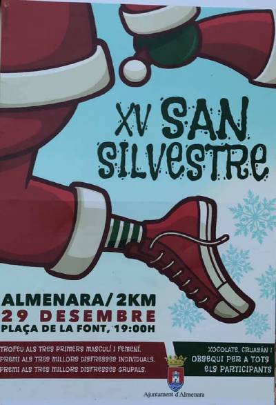 La San Silvestre y el torneo fiesta llenan de deporte Almenara este fin de semana
