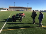Xilxes opta por un nuevo método de mantenimiento del césped del campo de fútbol