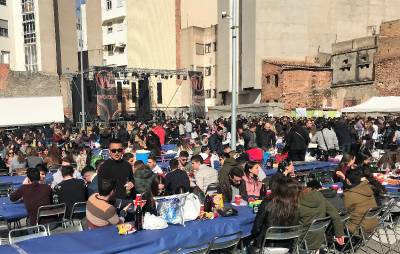 La Festa de les Paelles vuelve a reunir a más de 1.000 personas en la Terrassa Payà de Borriana