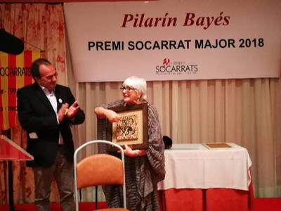 Lliurament del premi com a Socarrada Major