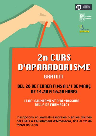 Comercio abre la inscripción para la segunda edición del curso de escaparatismo