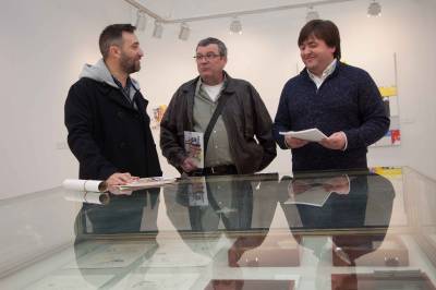 El arte contemporáneo coge fuerza en la segunda jornada de emac en Borriana