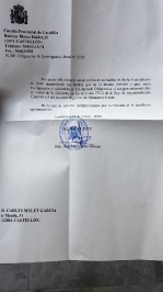 Fiscalia abre diligencias Investigación Penal contra el alcalde de la Serratella tras la denuncia de Compromís
