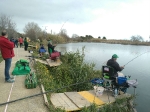 Almenara celebra el Campeonato de España de pesca de agua dulce con cebador para veteranos